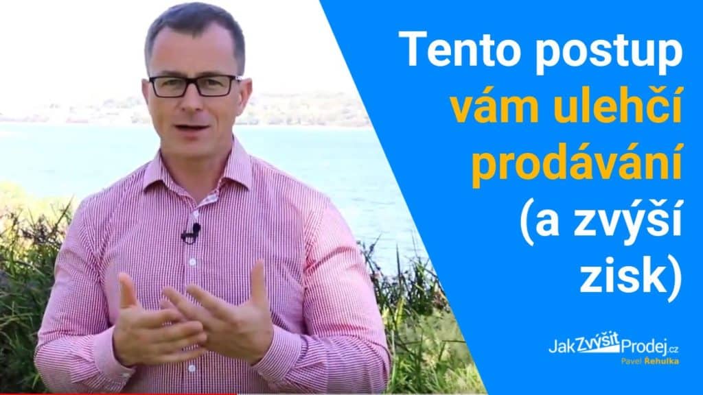 Video: Jak vašim lidem ulehčit prodávání (a sobě zvýšit zisk) 10